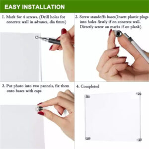 Small Custom Printed Acrylic Graphic Wall Art 16" x 24"