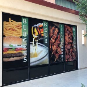 Adhesive Window Perfs